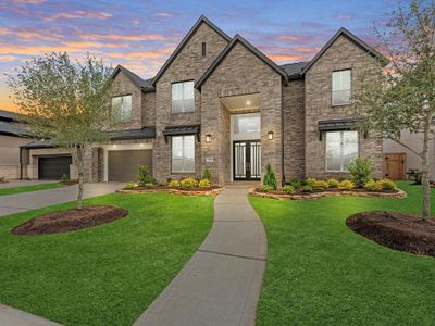 New construction Single-Family house 11103 Sandy Pinewoods, Cypress, TX 77433 Lamesa- photo 0