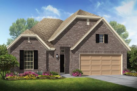 New construction Single-Family house 11726 Eclipse Drive, Willis, TX 77318 Juniper II- photo 0