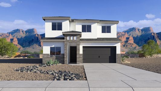 New construction Single-Family house 6824 W Molly Ln, Peoria, AZ 85383 Stork- photo 0
