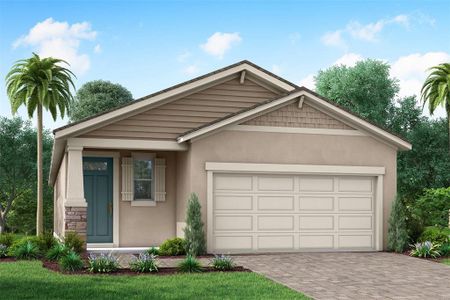 New construction Single-Family house 3780 Maxwell Park Drive, Sun City Center, FL 33573 Passage- photo 0