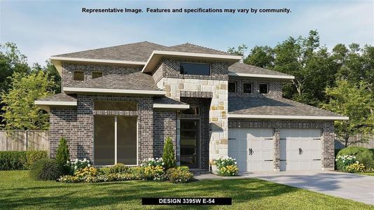New construction Single-Family house 4406 Crossfield Road, Fulshear, TX 77441 Design 3395W- photo 0 0