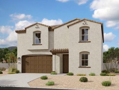 New construction Single-Family house 32273 N Saddlehorn Drive, San Tan Valley, AZ 85140 Daisy Homeplan- photo 0 0