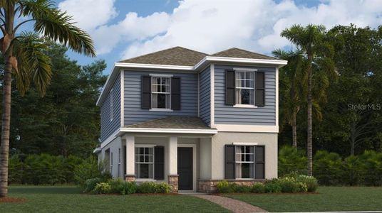 New construction Single-Family house 7073 Sienna Oak Alley, Orlando, FL 32829 Westwood- photo 0