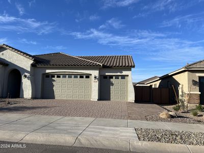 New construction Single-Family house 16036 W Questa Drive, Surprise, AZ 85387 Harris Beach Super Garage- photo 1 1