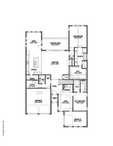 New construction Single-Family house 1236 High, The Colony, TX 75056 Plan 1636- photo 1 1