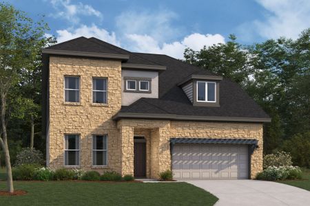 New construction Single-Family house Belmont II, 3717 Plentywood Lane, Leander, TX 78641 - photo