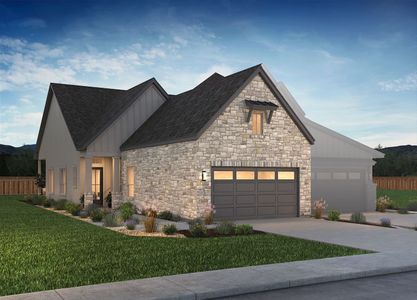New construction Single-Family house 228 Flora Springs Cv, Liberty Hill, TX 78642 Pecos- photo 0 0