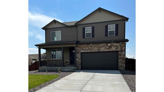 New construction Single-Family house 448 Bluebird Rd., Johnstown, CO 80534 HENLEY- photo 0 0