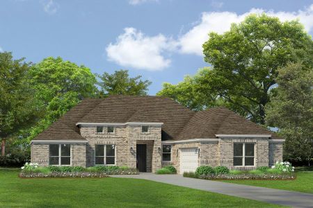 New construction Single-Family house 837 Lemmon Lane, Forney, TX 75126 Lodge (Courtyard)- photo 0