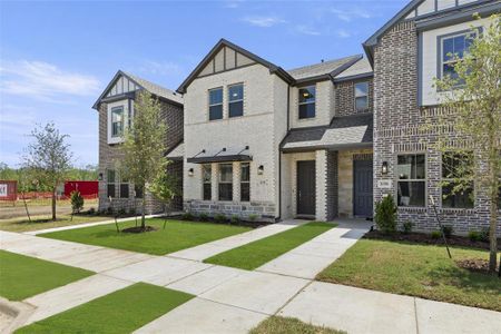 New construction Townhouse house 6310 Baritone Court, Sachse, TX 75048 Columbia Homeplan- photo 23 23