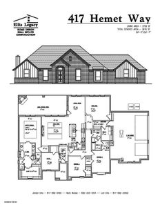 New construction Single-Family house 417 Hemet Way, Weatherford, TX 76087 - photo 0