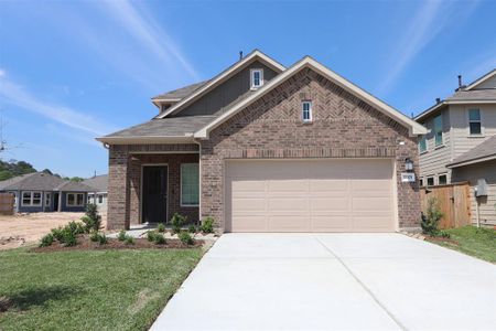 New construction Single-Family house 22375 Curly Mapple Drive Drive, New Caney, TX 77357 Gardenia- photo 0 0