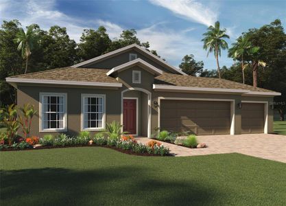 New construction Single-Family house 4855 Gilded Jewel Drive, Mount Dora, FL 32757 Kensington Flex Executive- photo 0
