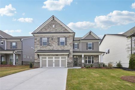 New construction Single-Family house 1522 Dover Creek Lane, Grayson, GA 30017 Canterbury- photo 0