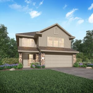 New construction Single-Family house 1632 Colina Creek, Conroe, TX 77301 Linden II- photo 0