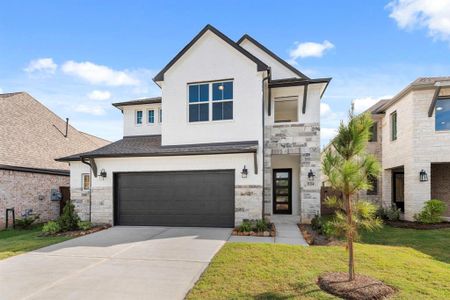 New construction Single-Family house 11214 Andrews Creek Drive, Humble, TX 77346 Haven IX- photo 0