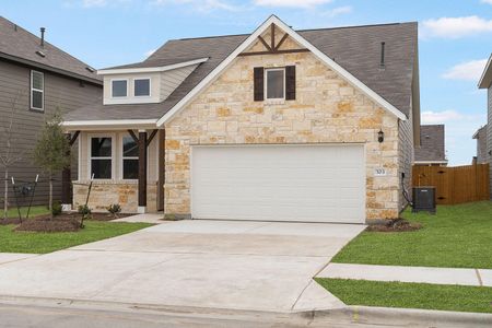 New construction Single-Family house Brodie, 104 Palo Brea Loop, Hutto, TX 78634 - photo