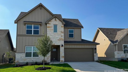 New construction Single-Family house 14311 Guadalupe Pass, San Antonio, TX 78253 The Rosemont- photo 0