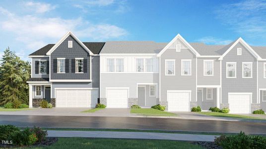 New construction Townhouse house 2200 Tulip Bloom Lane, Durham, NC 27703 - photo 0