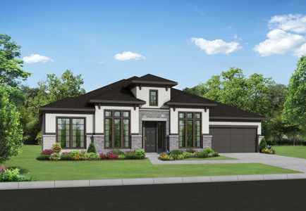 New construction Single-Family house Amalfi, 29703 Bur Creek Lane, Fulshear, TX 77441 - photo