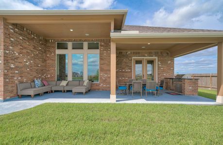 New construction Single-Family house 19110 Riding Spur Rd, Tomball, TX 77377 Fredericksburg- photo 1 1