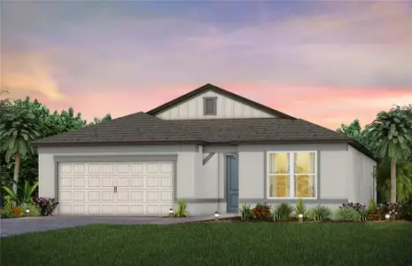 New construction Single-Family house 9032 Sunray Cove, Parrish, FL 34219 Prosperity- photo 0