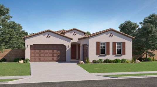 New construction Single-Family house 14931 W Desert Hollow Dr, Surprise, AZ 85387 Trillium Plan 4585- photo 0 0