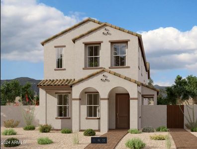 New construction Single-Family house 25919 N 23Rd Avenue, Phoenix, AZ 85085 Pinnacle  Homeplan- photo 0 0