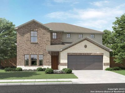 New construction Single-Family house 10207 Juniper Oaks, Boerne, TX 78006 The Kessler (C454)- photo