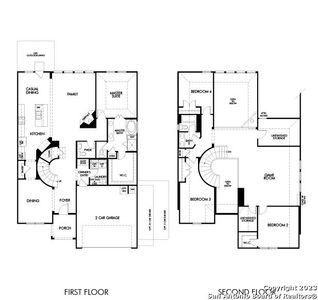 New construction Single-Family house 11338 Acorn Bluff, San Antonio, TX 78254 The Cedar (4012)- photo