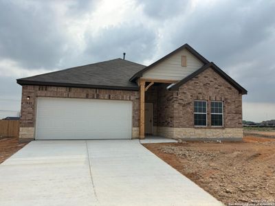 New construction Single-Family house 1413 Alleyton Court, Seguin, TX 78155 Alyssa Homeplan- photo 28 28