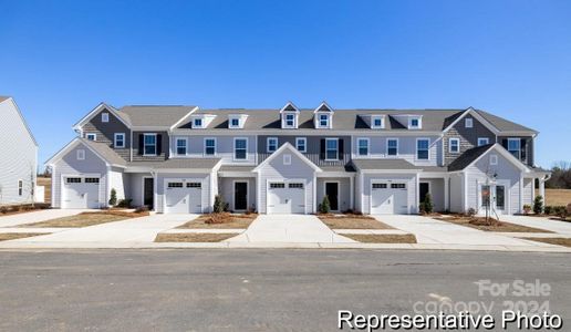 New construction Townhouse house 3910 Claret Cup Drive, Kannapolis, NC 28083 The Longfield TH- photo