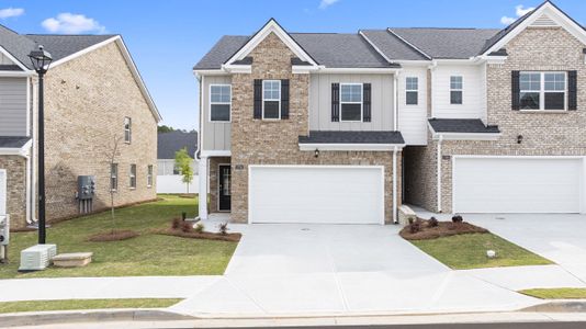 New construction Townhouse house 1441 Gray Branch Drive, Lawrenceville, GA 30045 Stratford- photo 0 0