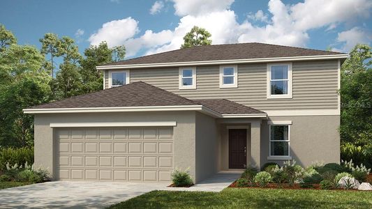 New construction Single-Family house 9620 Rampart Road, Leesburg, FL 34788 Redbud- photo 0