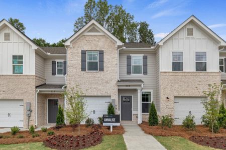 New construction Townhouse house 479 Payne Drive, Mcdonough, GA 30253 Annelise- photo 0