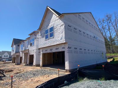 New construction Townhouse house 4217 Ranger Drive, Durham, NC 27703 Prescott Homeplan- photo 2 2