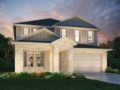 New construction Single-Family house 152 El Capitan Loop, Dripping Springs, TX 78620 The Reynolds (890)- photo 0 0
