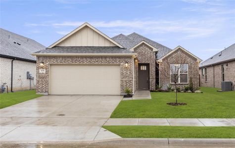 New construction Single-Family house 329 Rockstream Drive, Lavon, TX 75166 Cambry - photo 0 0
