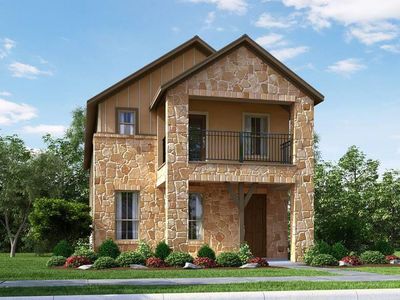New construction Single-Family house 354 Lost Mine Peak Ln, Dripping Springs, TX 78620 The Cheshire (2413)- photo 0