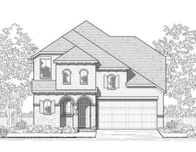 New construction Single-Family house 27030 Aurora Garden Lane, Katy, TX 77493 Panamera Plan- photo 0 0