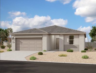 New construction Single-Family house 46954 W Old-Timer Rd, Maricopa, AZ 85139 Marigold Homeplan- photo 0