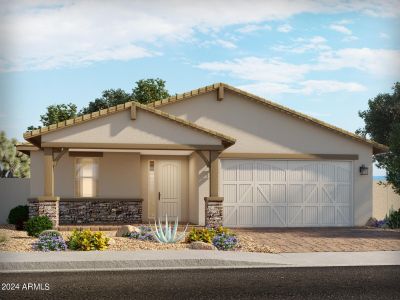 New construction Single-Family house 39 S 175Th Avenue, Goodyear, AZ 85338 Onyx- photo 0