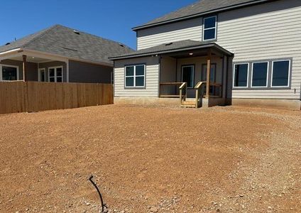 New construction Single-Family house 1409 Alleyton Court, Seguin, TX 78155 Gage Homeplan- photo 39 39