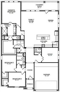 New construction Single-Family house 18219 Saffron Sun Street, Conroe, TX 77302 Cabot II- photo 1 1