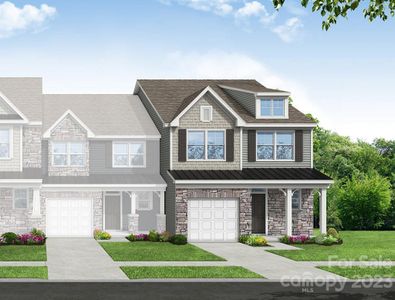 New construction Townhouse house 3950 Black Court, Harrisburg, NC 28075 Cary- photo 0