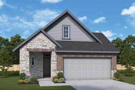 New construction Single-Family house The Woodlee, 16515 Verbena Glen Drive, Hockley, TX 77447 - photo