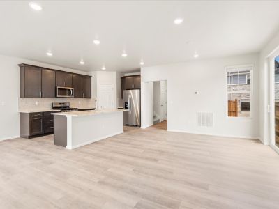 The Telluride floorplan interior image taken at a Meritage Homes community in Aurora, CO.