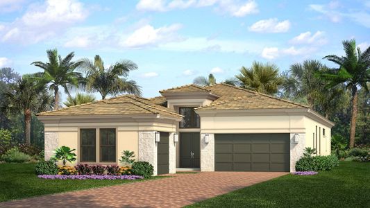 New construction Single-Family house Michelangelo, 5513 Renoir Place, Palm Beach Gardens, FL 33418 - photo