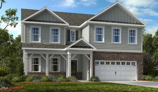 New construction Single-Family house 521 Sun Meadow Drive, Wake Forest, NC 27587 - photo 0