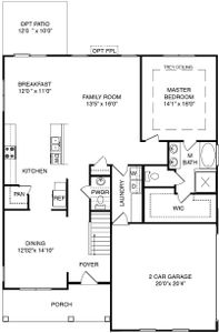 New construction Single-Family house The Athens Plan, 501 Bramson Court, Mount Pleasant, SC 29464 - photo